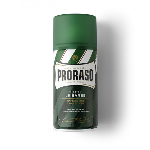 PRORASO GREEN REFRESHING SHAVING FOAM - 100ml