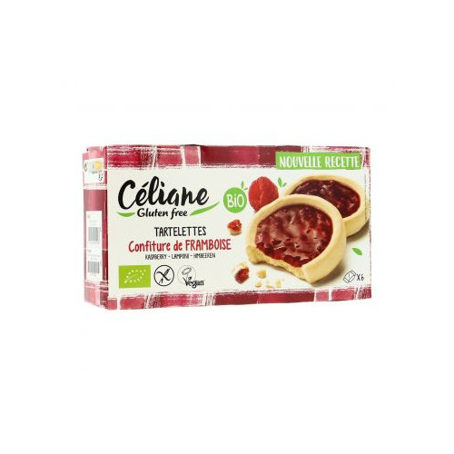 CÉLIANE Raspberry Tartlets 130g