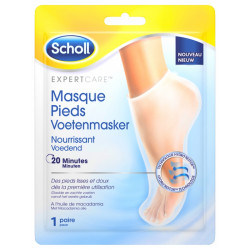 SCHOLL MASQUE PIEDS Nourrissant Huile De Macadamia - 1 paire