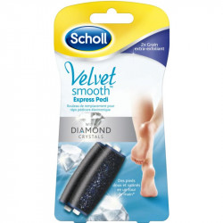 SCHOLL VELVET SMOOTH Rouleaux de Remplacement Diamant Extra