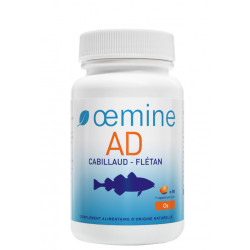 OEMINE AD CABILLAUD FLÉTAN - 60 Capsules