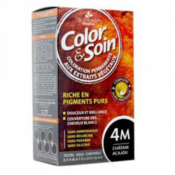 COLOR & SOIN Permanent Haircolor N°4M - Mahogany Chestnut