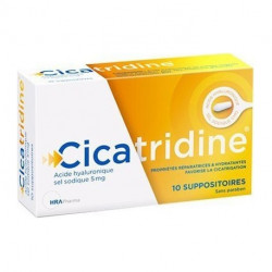 CICATRIDINE 10 SUPPOSITOIRES