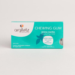 ARGILETZ ARGIL’GUM MENTHE CHEWING GUM SANS SUCRE