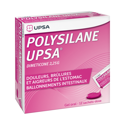 UPSA POLYSILANE Gel Oral - 12 sachets - Dose