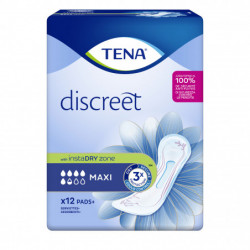 TENA LADY DISCREET - Protection anatomique adhésive pour