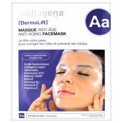 COLLAGENA DERMALIFT MASQUE ANTI-ÂGE HYDROGEL - 5 Masques