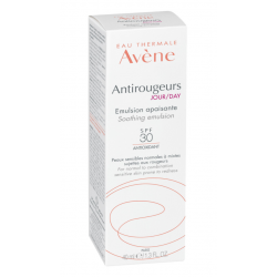 AVÈNE ANTIROUGEURS Jour Emulsion Apaisante SPF 30 - 40ml