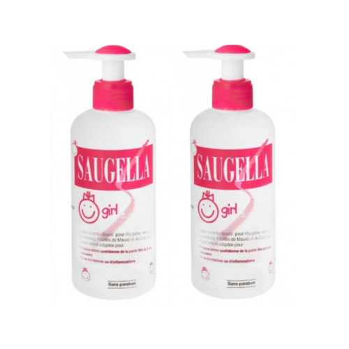 SAUGELLA GIRL GEL LAVANT - Lot de 2x200ml