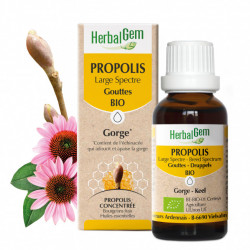 HERBALGEM PROPOLIS LARGE SPECTRE GOUTTES BIO - 15 ml