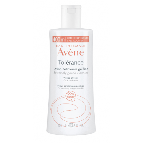 AVÈNE TOLÉRANCE Lotion Nettoyante Gélifiée - 400ML