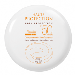 AVÈNE SOLAIRE Haute Protection Compact Teinté Sable SPF 50 - 10G