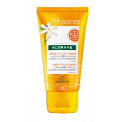 KLORANE POLYSIANES Crème Solaire Sublime au Tamanu Bio et Monoï