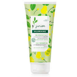 KLORANE JUNIOR Gel Douche 2 en 1 à l'Avoine Parfum Poire - 200ML