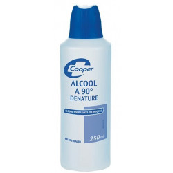 ALCOOL 90 DENATURE COOPER 250ML