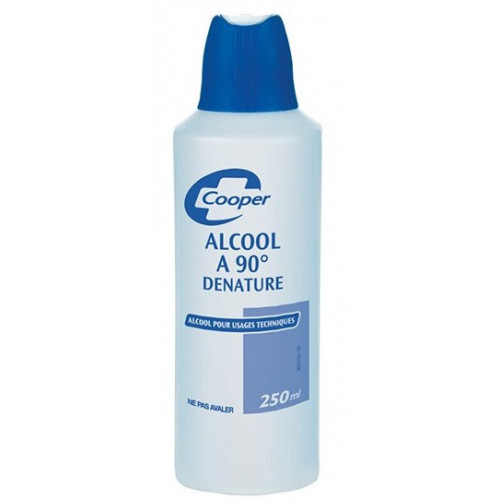 ALCOOL 90° DENATURE COOPER 250ML