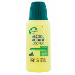 ALCOOL MODIFIE COOPER solution 125 ml