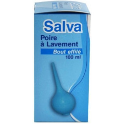 POIRE à LAVEMENT BOUT EFFILE 100ML SALVA N6