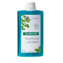 KLORANE Shampooing à la Menthe Bio - 400ML