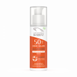 BIARRITZ CRÈME SOLAIRE VISAGE SPF50 CERTIFIÉE BIO - 50 ml