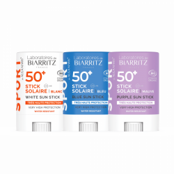 BIARRITZ ORGANIC CERTIFIED SPF50+ SPORTS/ TRAVEL SUN STICK - 12