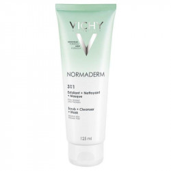 VICHY NORMADERM 3 EN1 NETTOYANT + EXFOLIANT + MASQUE - 125ml