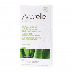 ACORELLE CIRE FROIDE BIO Corps 20 Bandes