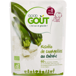 GOOD GOUT RISOTTO DE COURGETTES AU CHÈVRE - 190 g