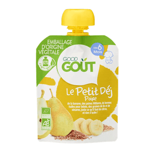 GOOD GOUT LE PETIT DÉJ POIRE - 70 g