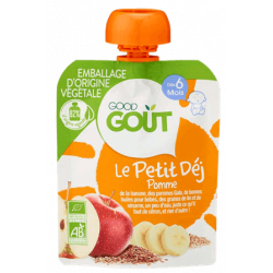 GOOD GOUT LE PETIT DÉJ POMME - 70 g