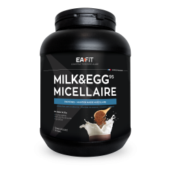 EAFIT MILK&EGG MICELLAIRE Saveur Chocolat 750g