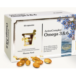 PHARMA NORD ACTIVE COMPLEX OMEGA 3-6 - 60 Capsules