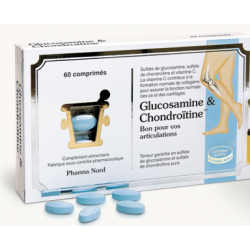 PHARMA NORD GLUCOSAMINE-CHONDROÏTINE 60 Comprimés