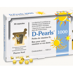 PHARMA NORD D-PEARLS 1000 80 Capsules