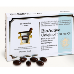 PHARMA NORD BIOACTIVE UNIQINOL 100mg Q10 - 30 Capsules