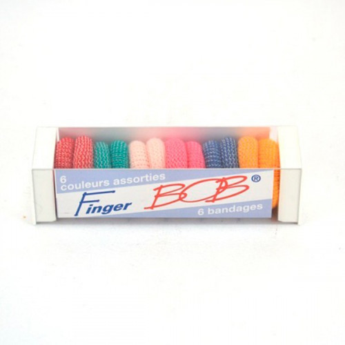 FINGER BOB BANDAGE DOIGT COULEUR - 6 Unités