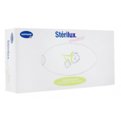 MOUCHOIRS STERILUX BLANC Boîte de 100