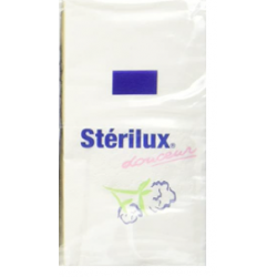 MOUCHOIR STERILUX POCKET - Paquet de 10 Mouchoirs