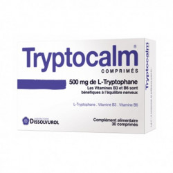 DISSOLVUROL TRYPTOCALM 500 mg - 30 Comprimés