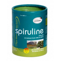 FLAMANT VERT Spirulina Bio - 300 Tablets