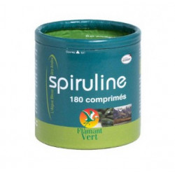 FLAMANT VERT ALGUE BLEU SPIRULINE - 180 Comprimés