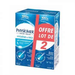 Physiomer Hygiène du Nez Jet Dynamique - Lot de 2x135ml