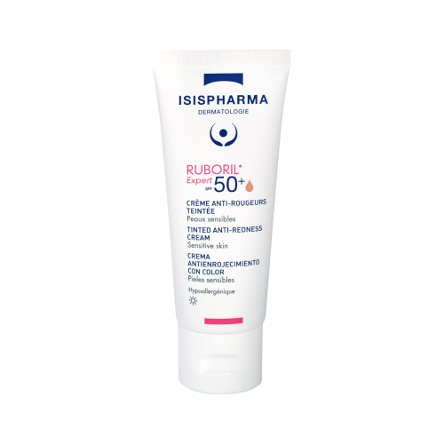 ISISPHARMA RUBORIL EXPERT SPF50+ CRÈME ANTI-ROUGEURS TEINTÉE -