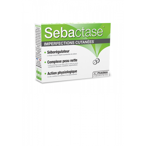 SÉBACTASE Imperfections Cutanées - 30 Comprimés