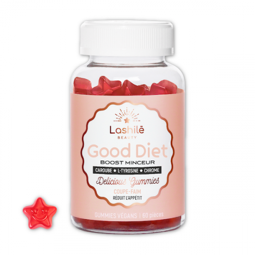 LASHILE GOOD DIET Boost Minceur Coupe Faim - 60 Gommes