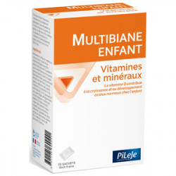 PILEJE MULTIBIANE ENFANT Vitamines Et Minéraux 20 Sticks