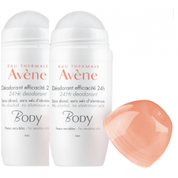 AVÈNE BODY Déodorant Efficacité 24H Lot de 2X50 ml