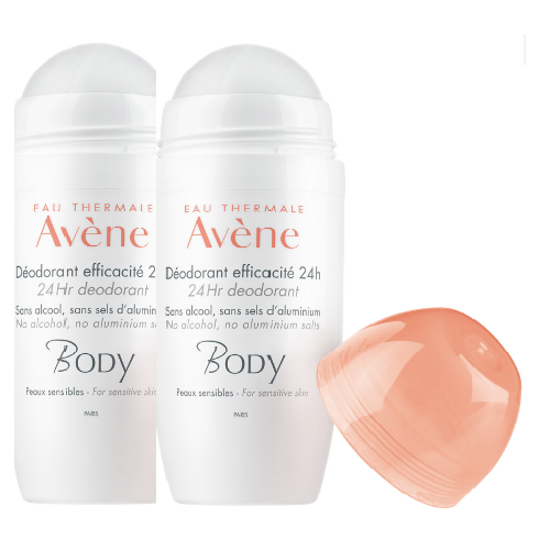 AVÈNE BODY Déodorant Efficacité 24H Lot de 2X50 ml