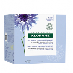 KLORANE VISAGE Cornflower Eye Patches - 2x7 Patches