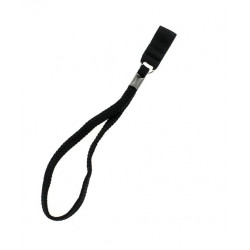 FAYET BLACK FABRIC STRAP...